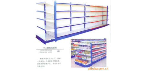 背板超市貨架、中央超市貨架與果蔬貨架的特點與區別